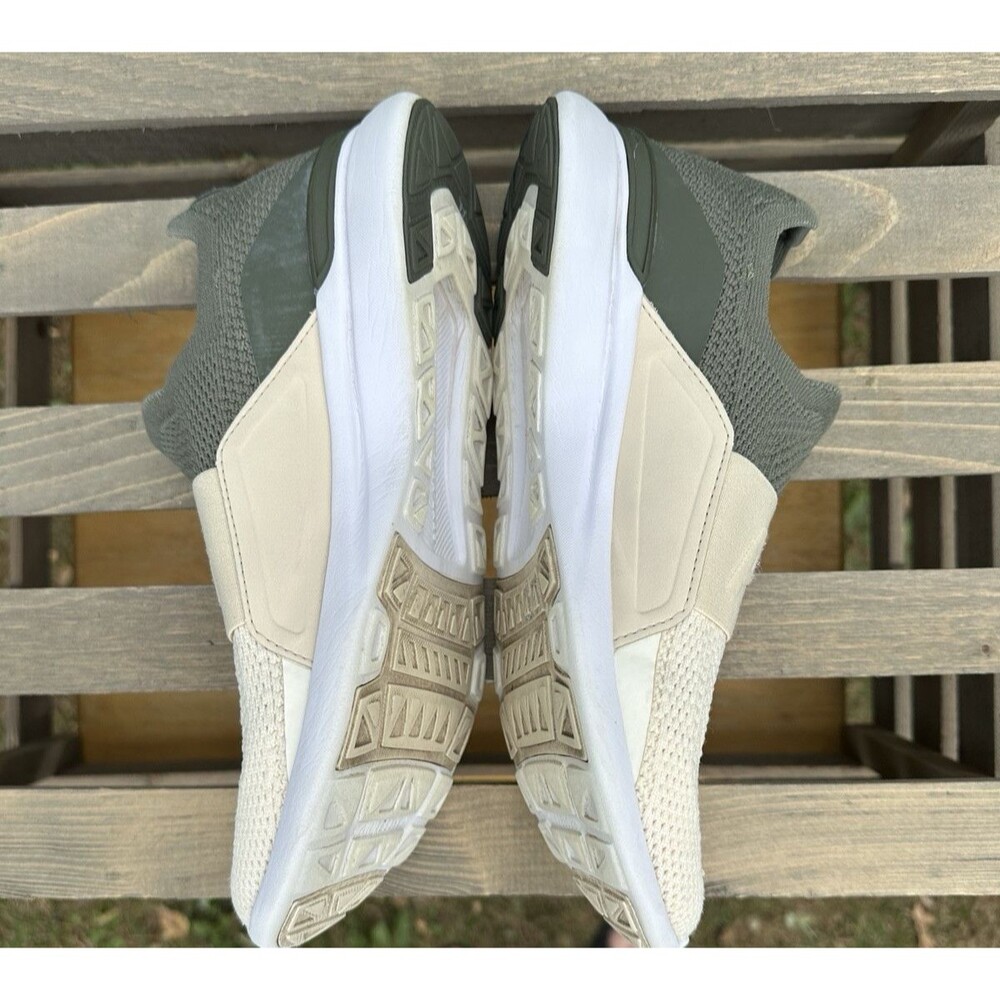 Athletic Propulsion Labs APL TechLoom Bliss Olive Green Cream Shoes /Womens 8.5 - Picture 4 of 13